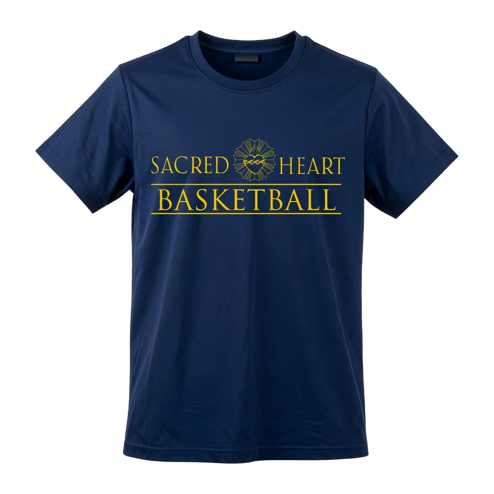 Sacred Heart Basketball Tee
