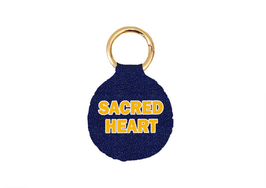 Beaded Keychain - Navy [6 week turnaround]