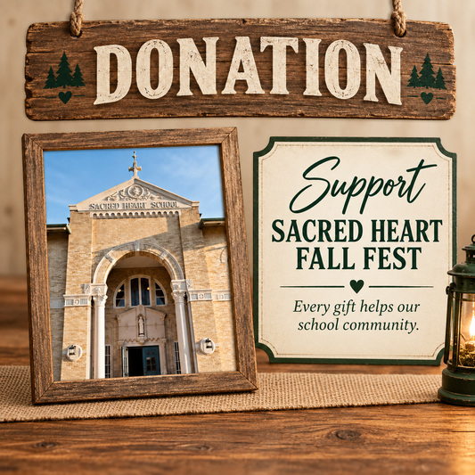 Donation to Sacred Heart of Jesus School