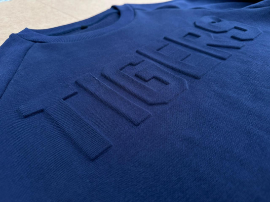 Tigers Embossed Sweatshirt