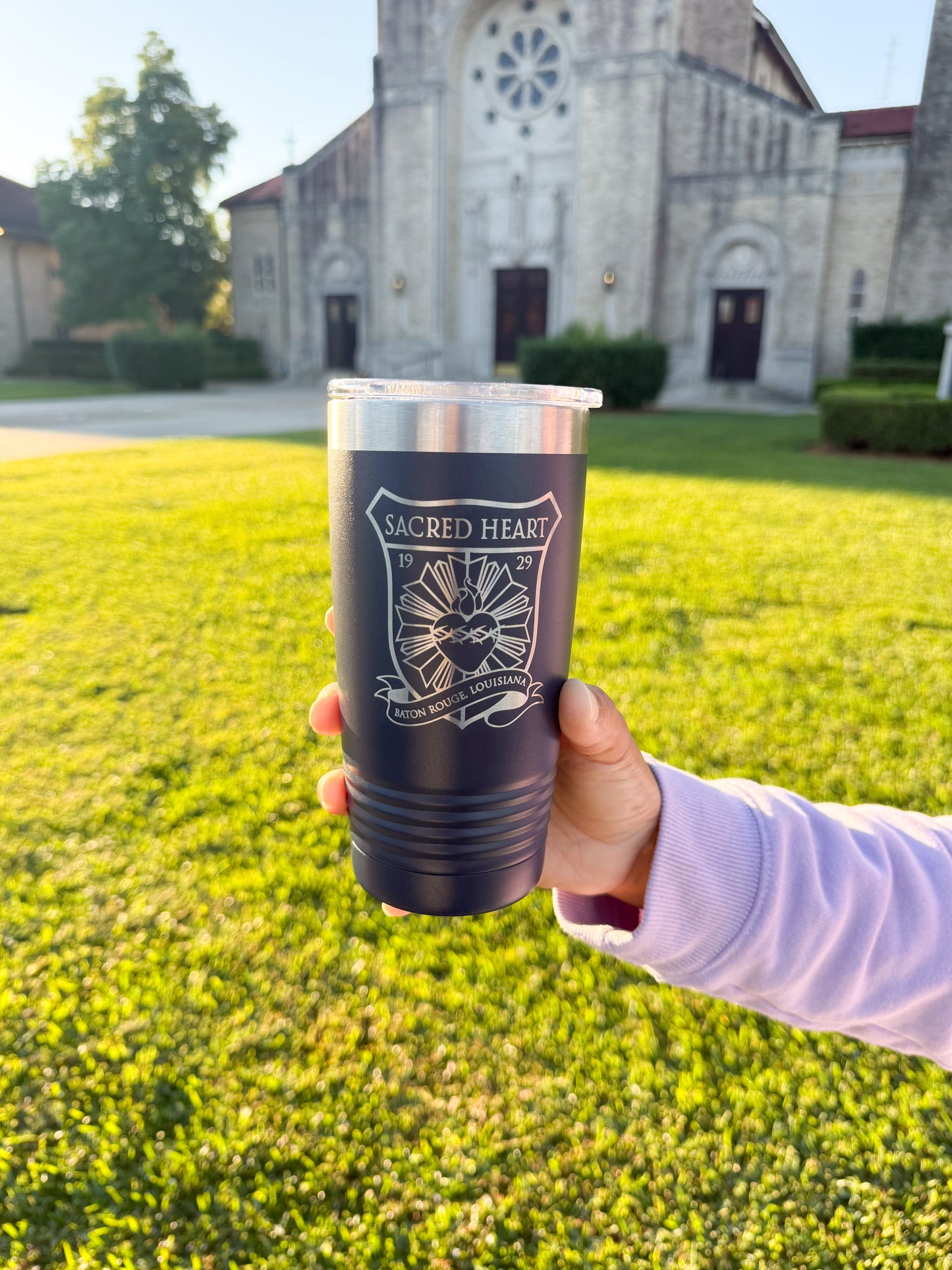 Engraved Drink Tumbler - Navy