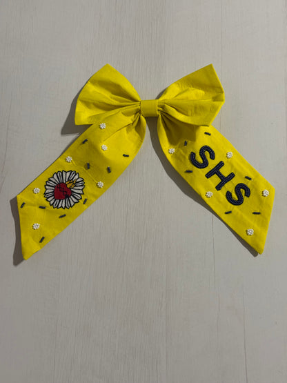 Beaded Bow - Yellow [6 week turnaround]