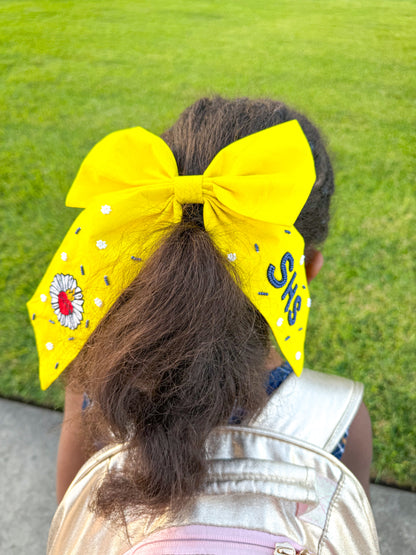 Beaded Bow - Yellow [6 week turnaround]