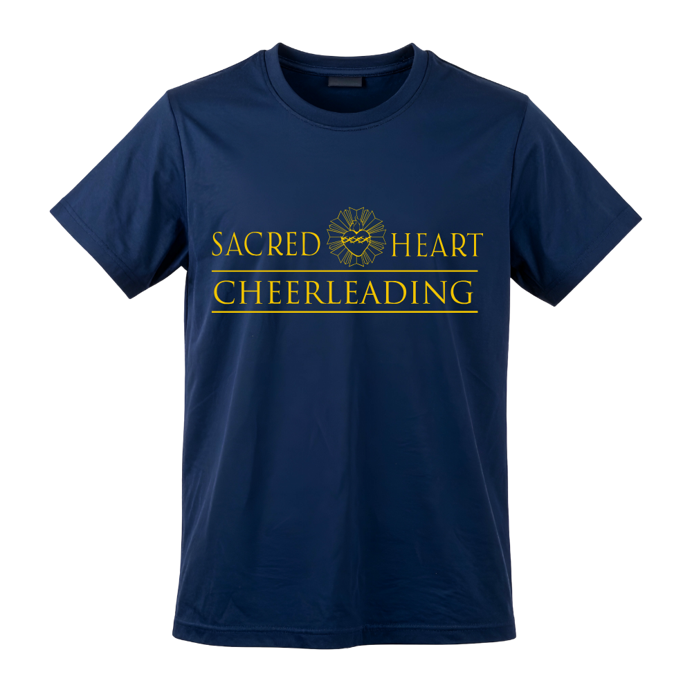 Sacred Heart Cheerleading Tee In Stock