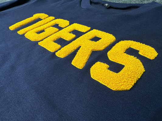 Tigers Chenille Sweatshirt [Uniform Approved]